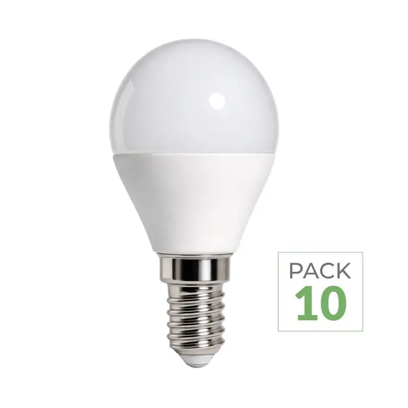 Pack de 10 - Ampoule E14 LED 4W 220V G45 240°