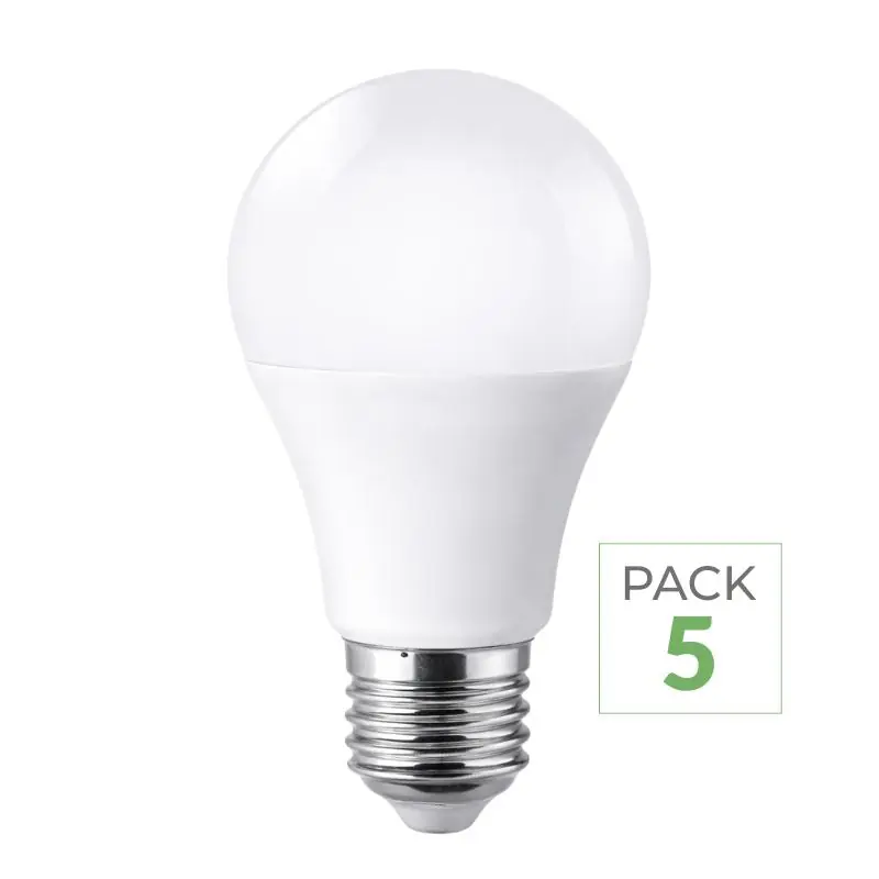 Pack de 5 - Ampoule E27 LED 5W 220V RGB