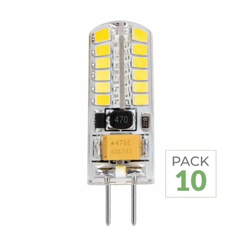 Pack de 10 - Ampoule LED G4 12V 3W SMD2835 24LED 360°