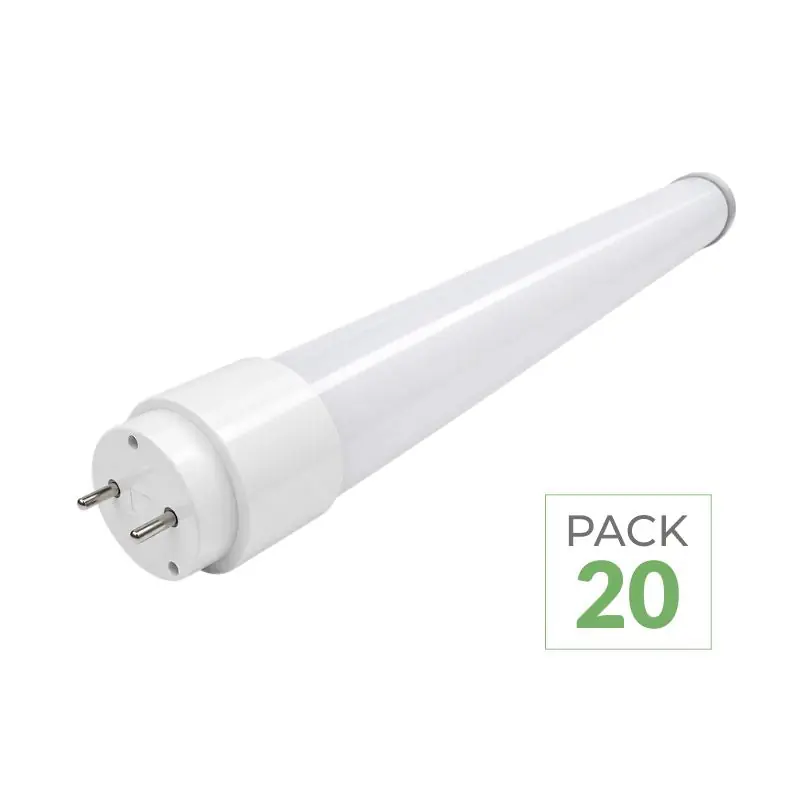 Pack de 20 - Tube Néon LED 150cm T8 16W IP20 Haut Rendement 160lm\\/W - Garantie 5 ans