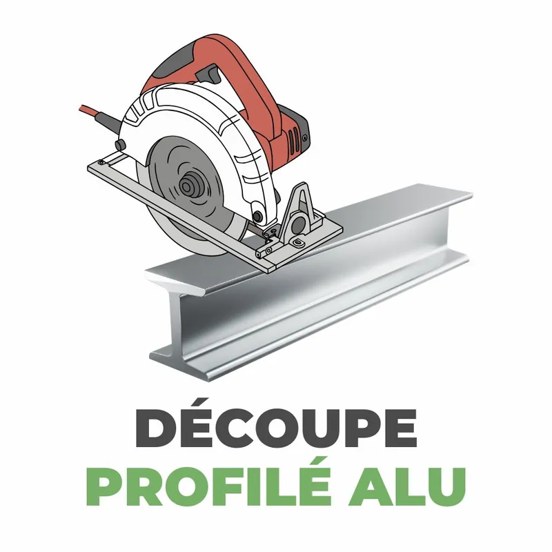 Découpe Profilé Aluminium sur-mesure