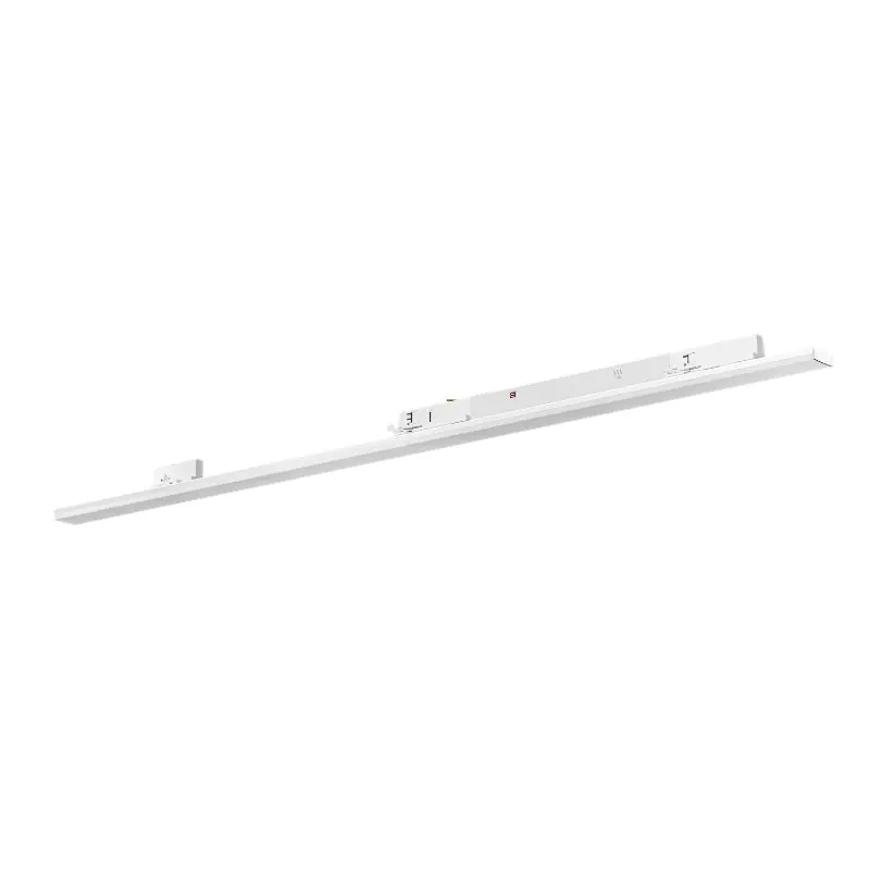 Linéaire sur Rail Triphasé 40-55W Ajustable 120cm 120° CCT Blanc - 3000K\\/4000K\\/6000K
