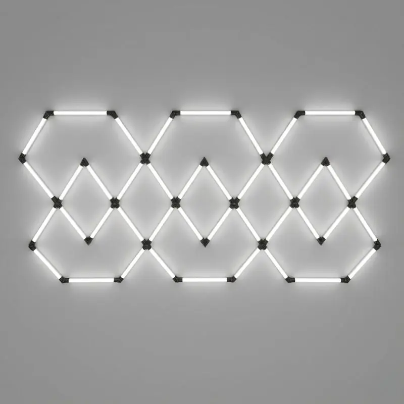 Kit 11 LED 428W - Forme Heptagone