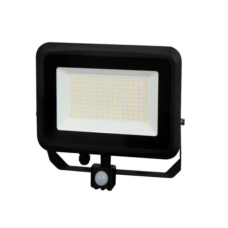 Projecteur LED 100W 120° IP65 avec Détecteur de Mouvement