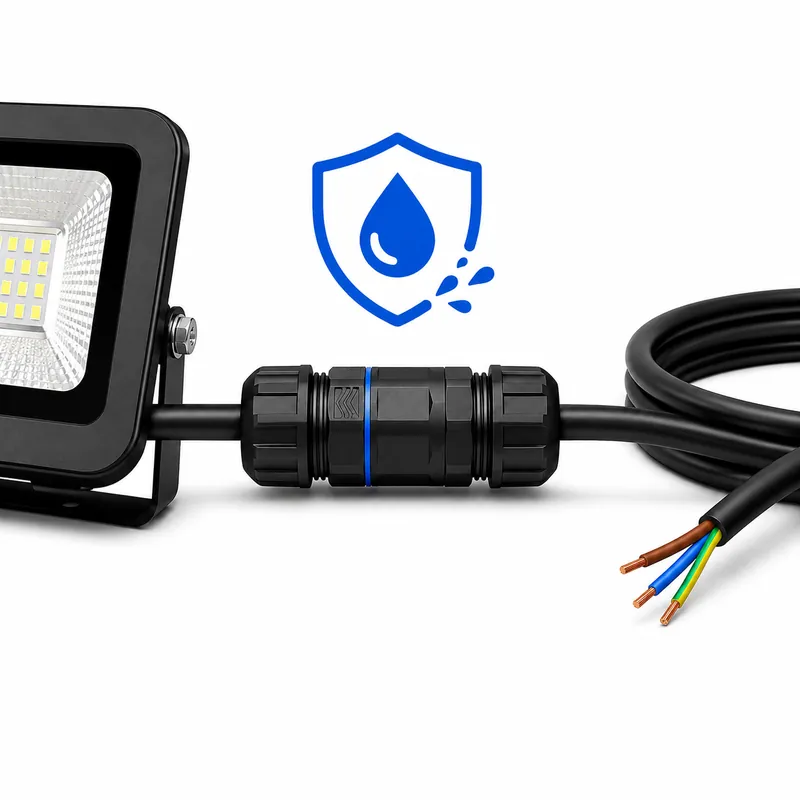 Extension de Câble 3m + Connecteur Étanche