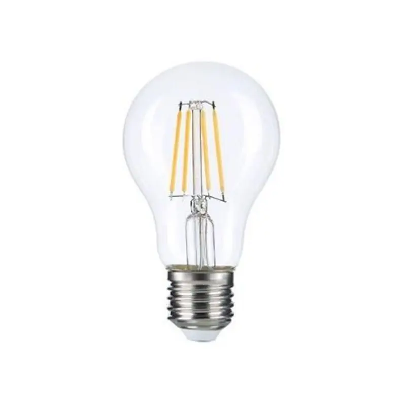 LED -lamp E27 A60 8W -gloeidraad