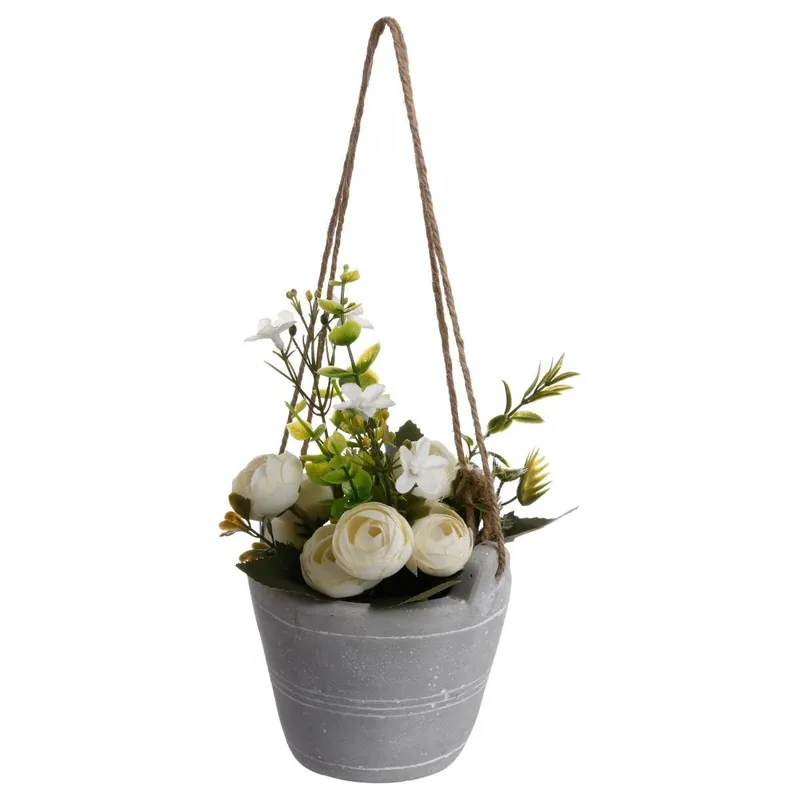 Pot opgehangen aan rozen 22,5 cm