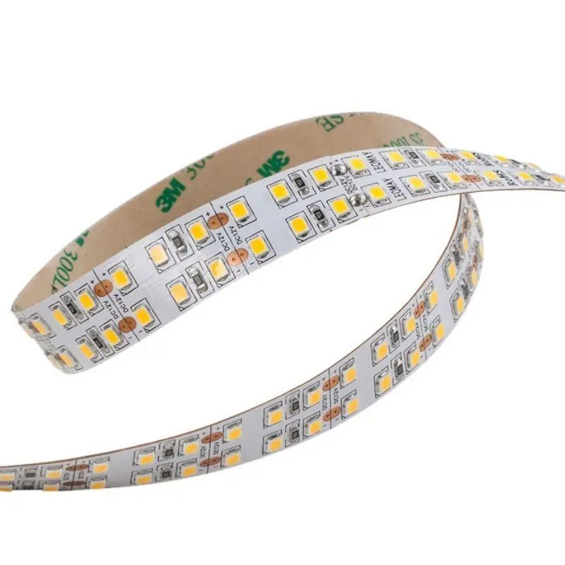 LED -lint 12V 5m 2835 IP20 Dubbele rij 240led\\/m