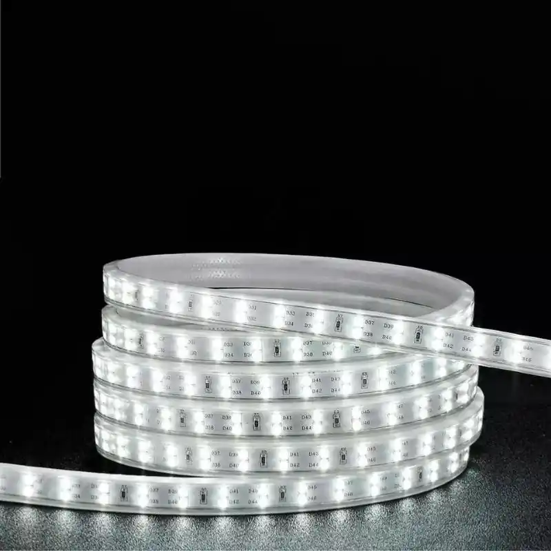 220V LED LIBBON -Einde gekoppeld 50m Dubbele rij 9W\\/M IP65 2835 180led\\/m