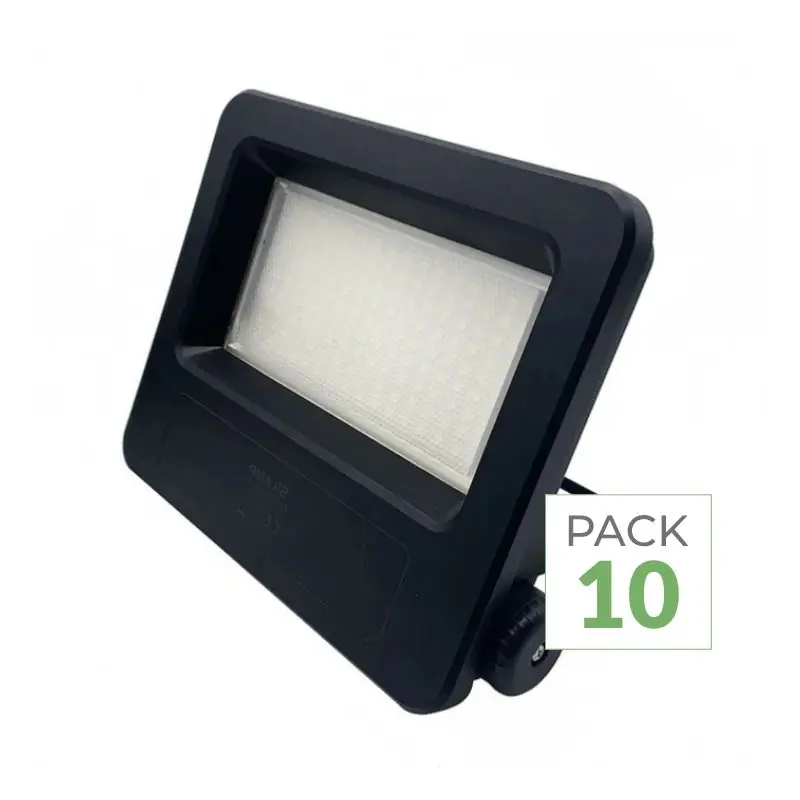 Outdoor LED -projectoren 50W IP65 Black (pakket van 10)