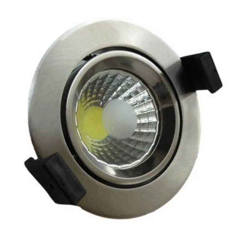 LED LED gebouwd -in cob ronde instelbaar 8w 60 ° alu