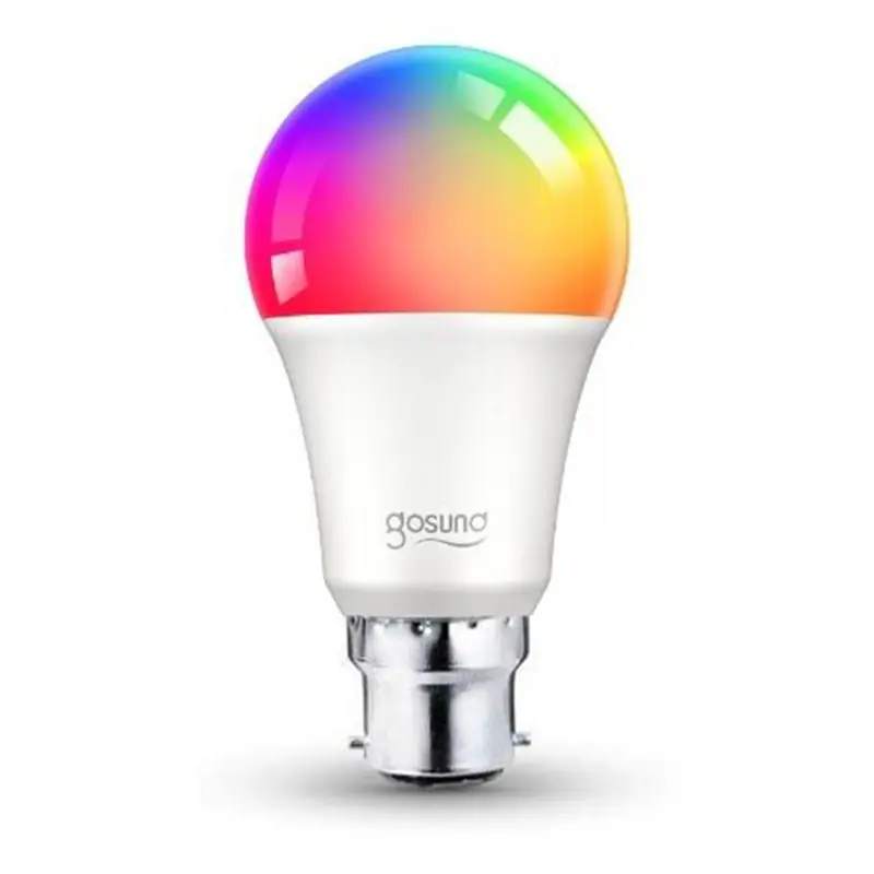 WiFi B22 8W RGBW LED -lamp