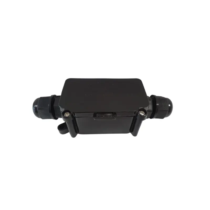 Waterdichte connector 1 Black IP68 -uitgangen