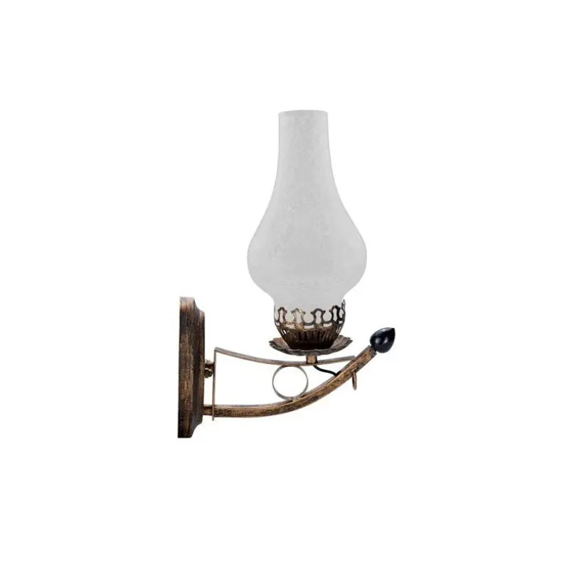 Vlam 5w bronzen vlam wandlamp