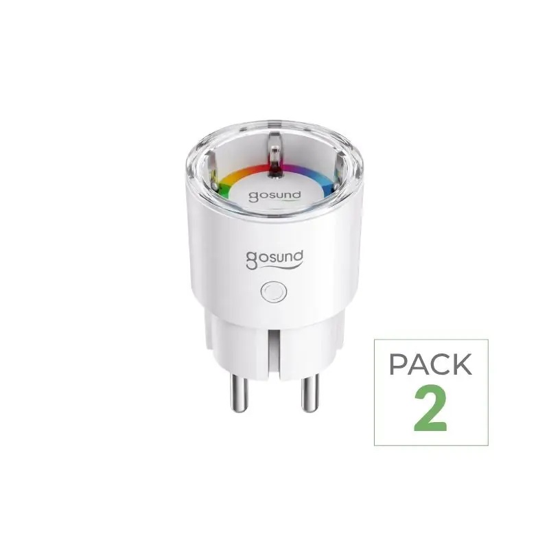 WiFi 10A White Connected Socket (batch van 2)