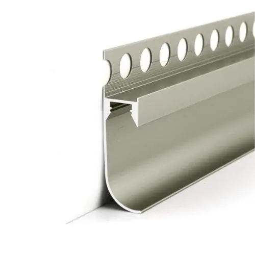 2m grijs aluminium profiel voor LED -lint