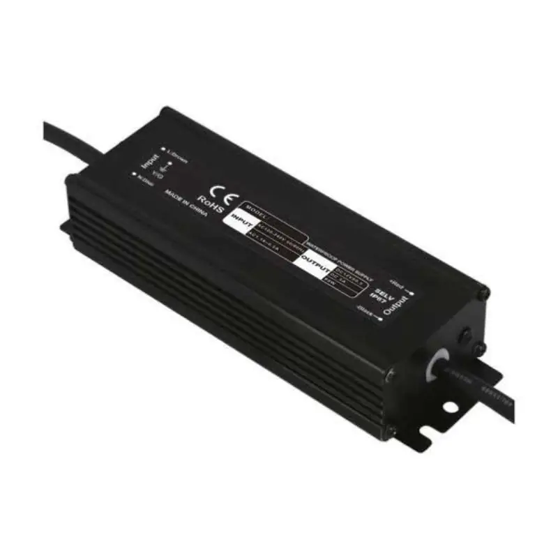 Transformator 220V 24V waterdicht IP67 60W DC 2,5A