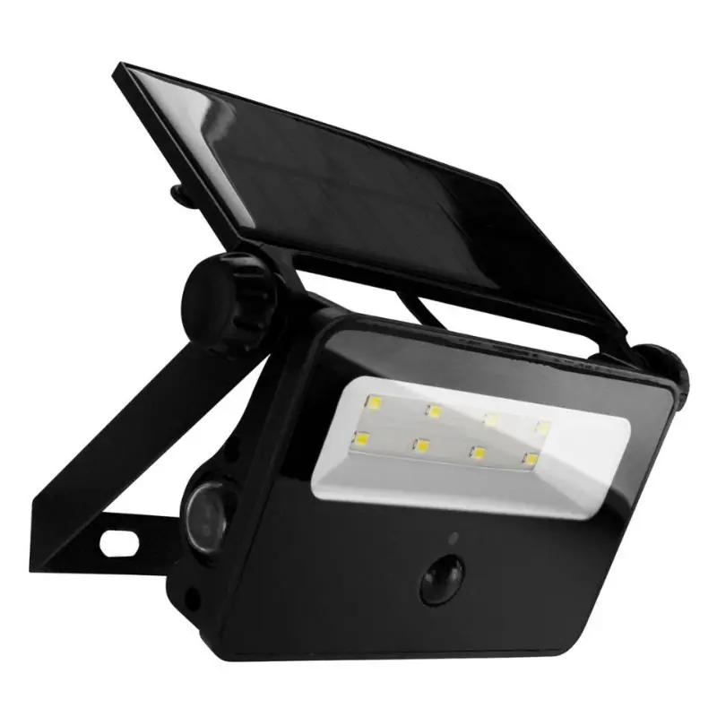 2W LED-schijnwerper op zonne-energie met bewegingsmelder