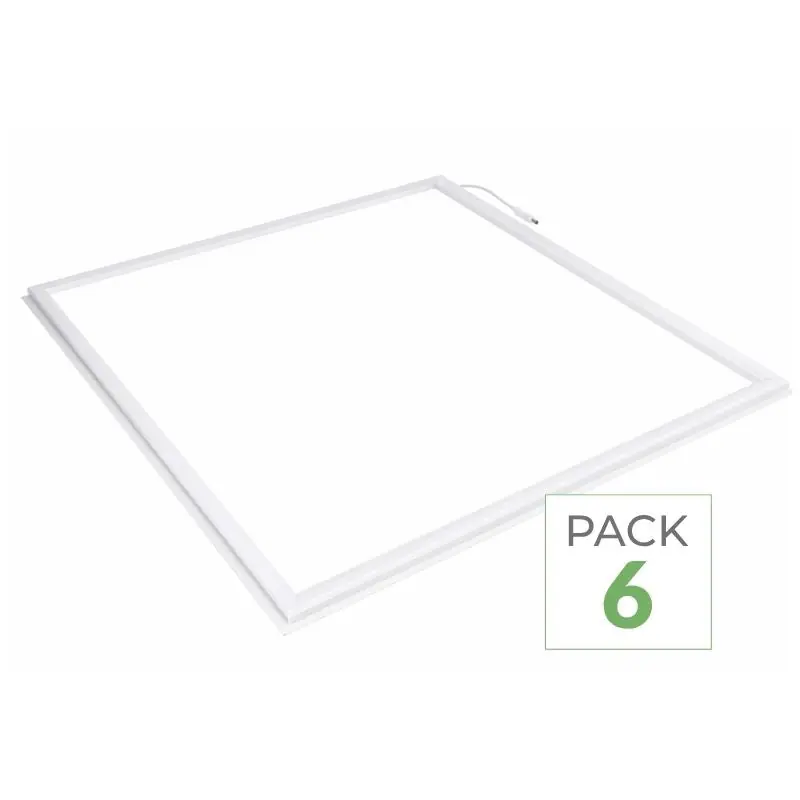 LED-paneel Lichtframe 60x60 Slank 36W WIT (Pak van 6)