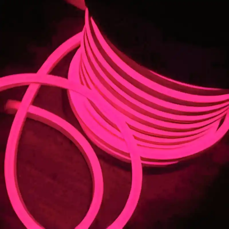 Flexibele LED Neon 220V 50M Dimbaar 120LED\\/m Roze