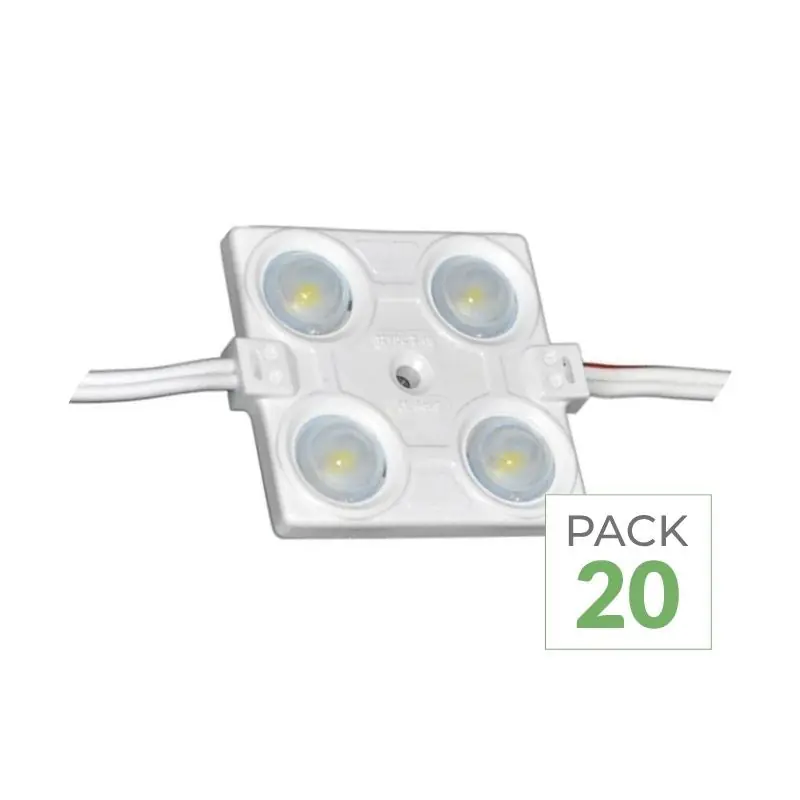 2,4 W SMD 2835 12 V IP65 LED-module voor commerciële borden (pak van 20)
