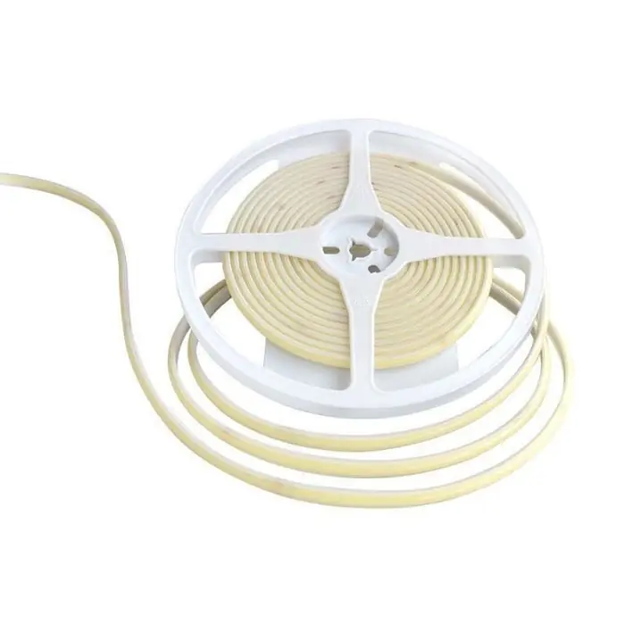 Ruban LED COB 5M 24V IP67 320LED\\/m Blauw