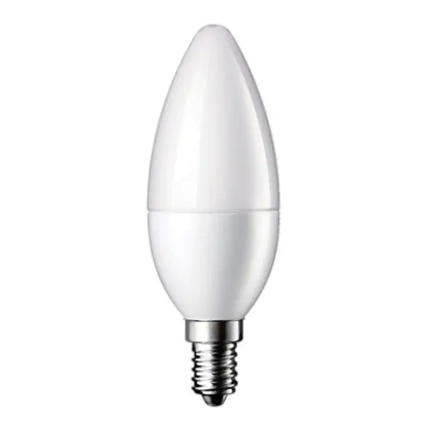 Bulbo E14 LED 6W 220V C37 180 ° Dimmable