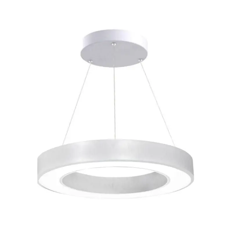 Kit de techo LED blanco redondo de 36W 50 cm con kit de suspensión