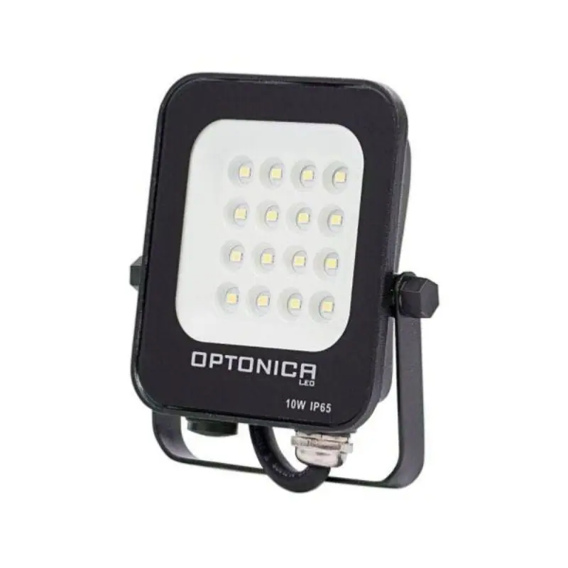 Proyector LED al aire libre SMD 10W IP65 Negro