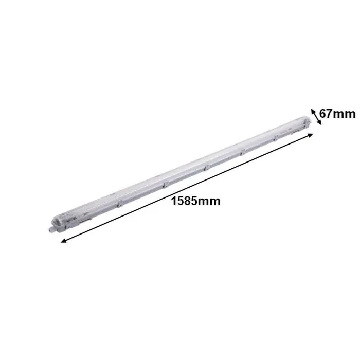 LED impermeable LED + LED 150 cm T8 22W Kit de tubo LED LED