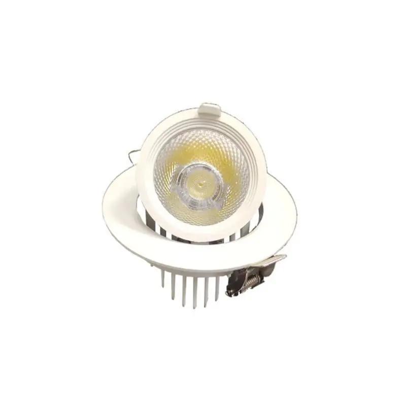 White ajustable construido en redondeo LED 10W