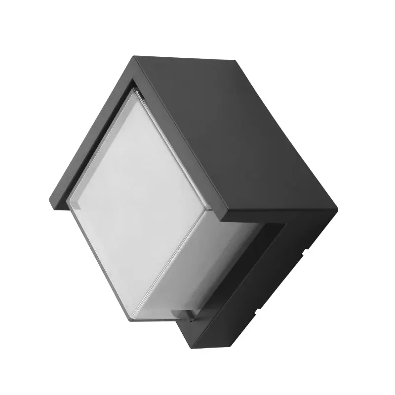LED LED conectado WiFi RGBW 12W IP54 cuadrado con caché