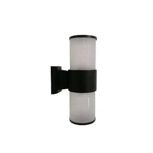 Luz de pared LED IP44 doble haz E27 opaco