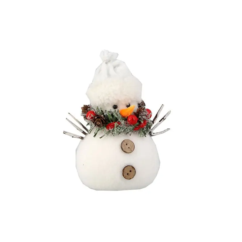 Muñeco de nieve polar H.18 cm