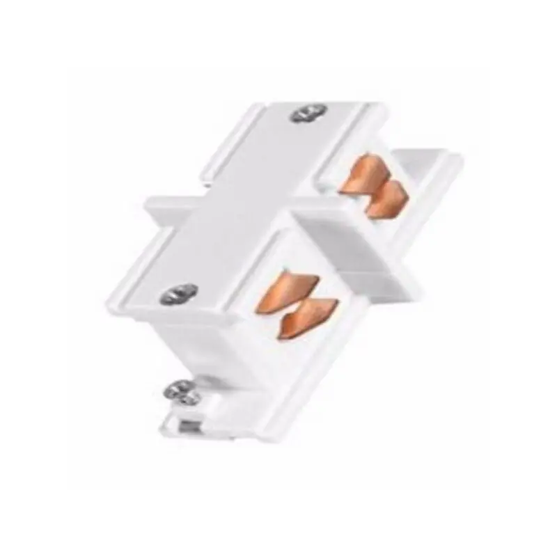 Conector lineal de riel de tres fases