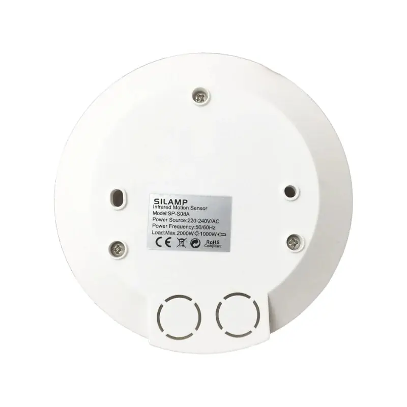 Detector de movimiento de profesores 6M 360 ° 220V Redonda