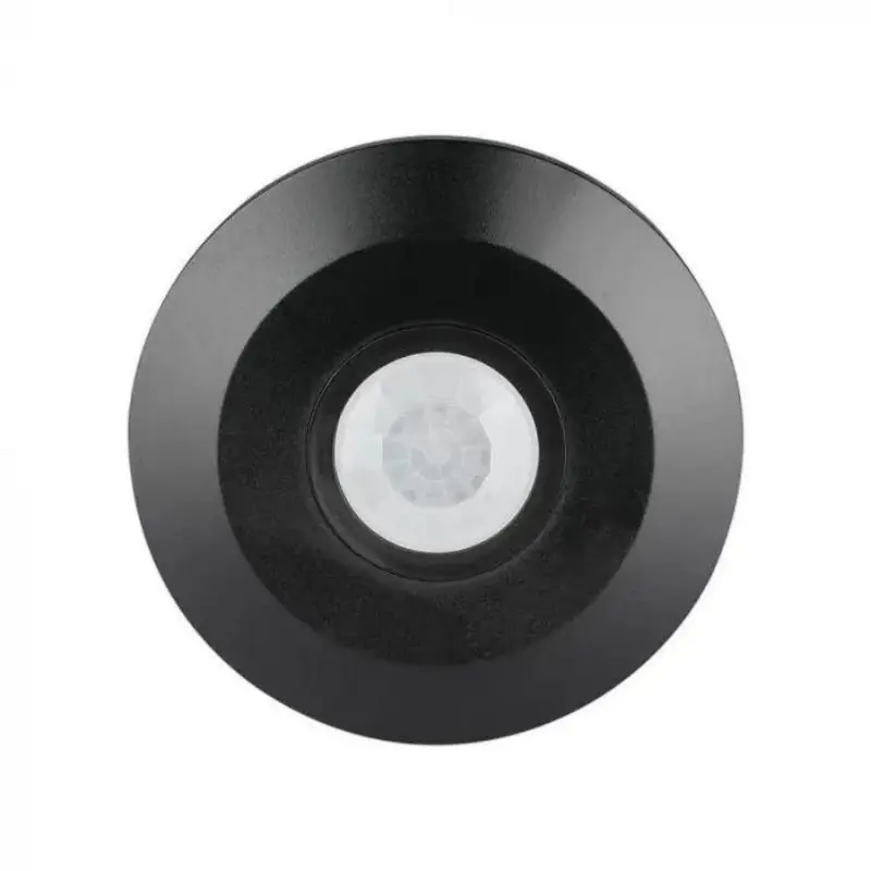 8m 360 ° Detector de sobresalto negro
