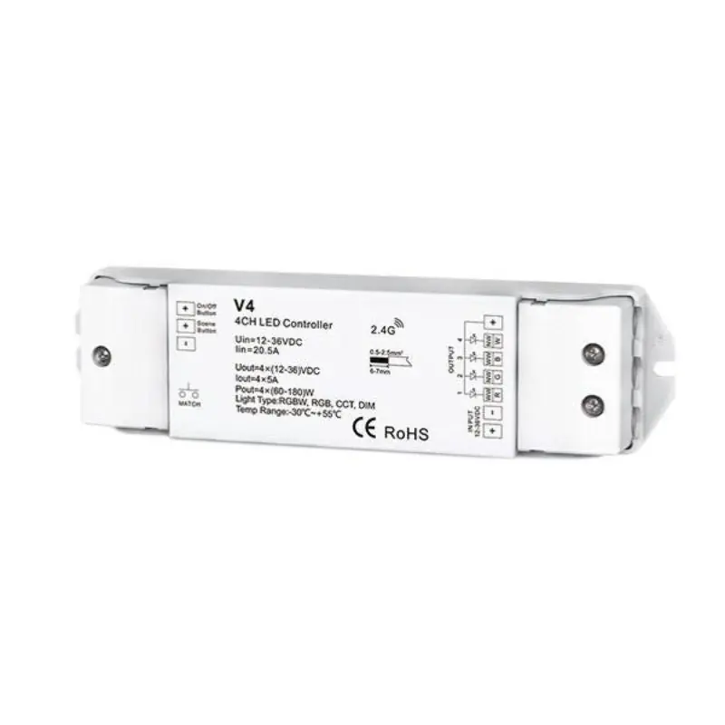 Dimmer RF para una cinta LED de 12V\\/24 V