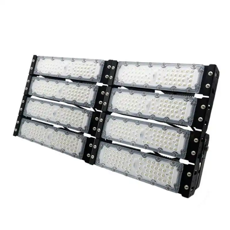 Potente LED industrial 400W IP65 Negro