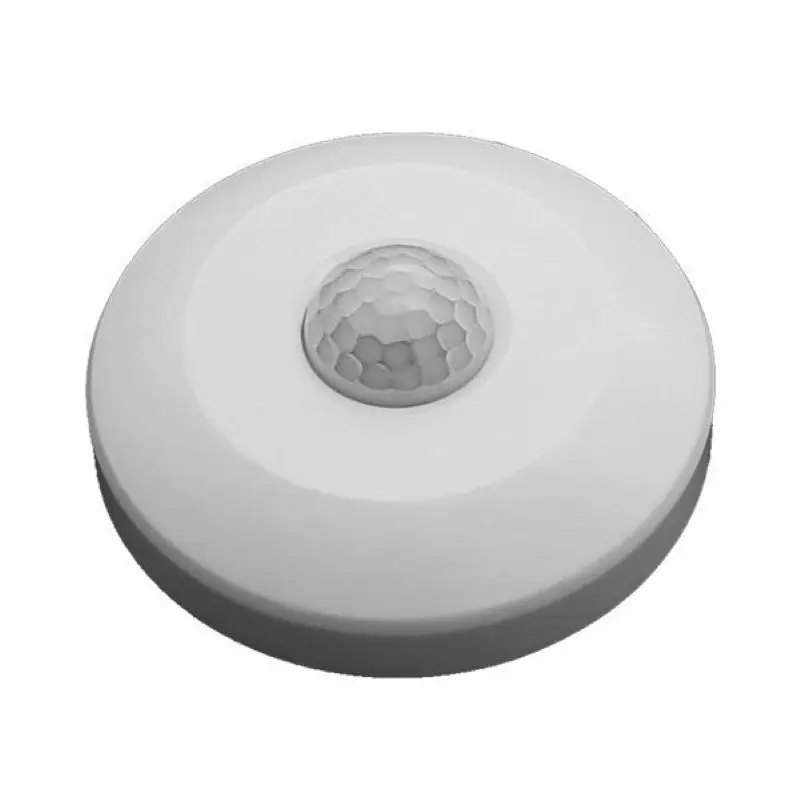 Detector de movimiento infrarrojo blanco de 360° montado en superficie
