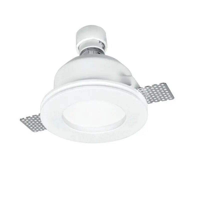 Soporte Spot GU10 LED Redondo Ø120mm + vidrio opaco