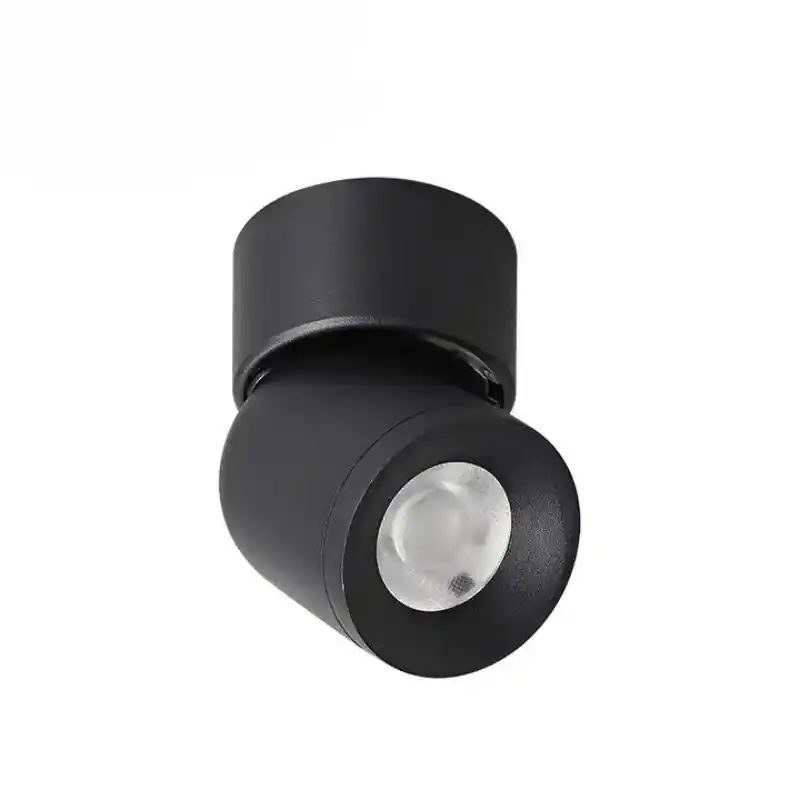 Foco LED Orientable 6W Negro para Carril Magnético Extra Plano MM30