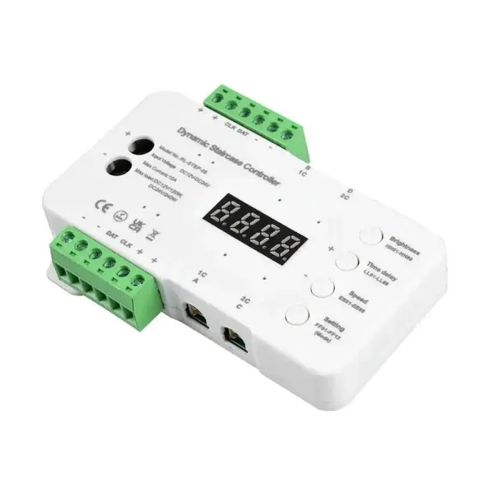 Controlador de luz dinámico progresivo para escaleras