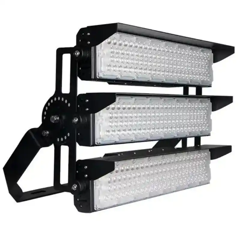 Potente Foco Proyector LED Industrial 750W 170lm\\/W IP66 Negro Orientable