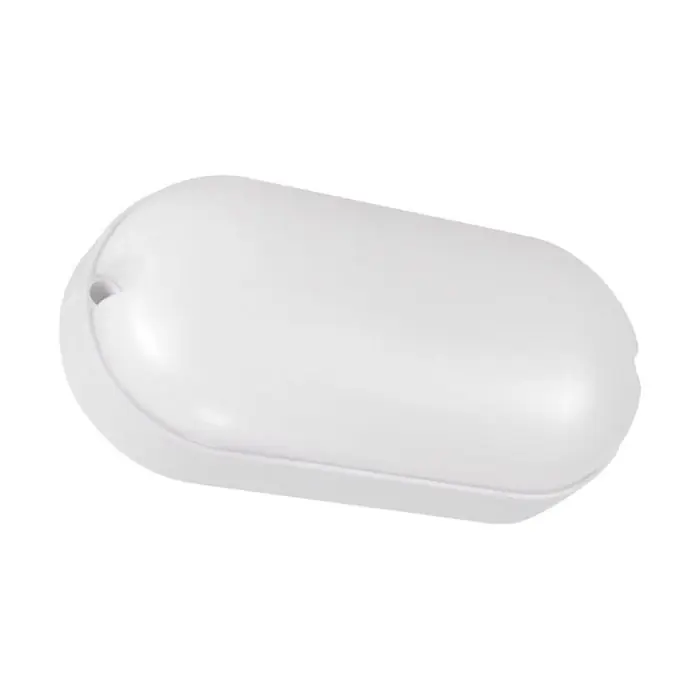 Plafón Impermeable Ovalado 9W Blanco Ojo de Buey
