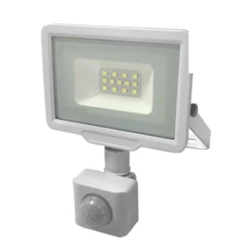 Projetor IP65 LED 10W com detector de movimento