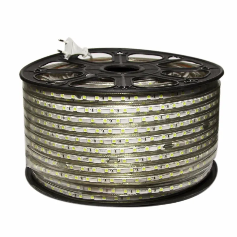 Fita LED 220V enrolada 50m 5050 ip65 60LED\\/m