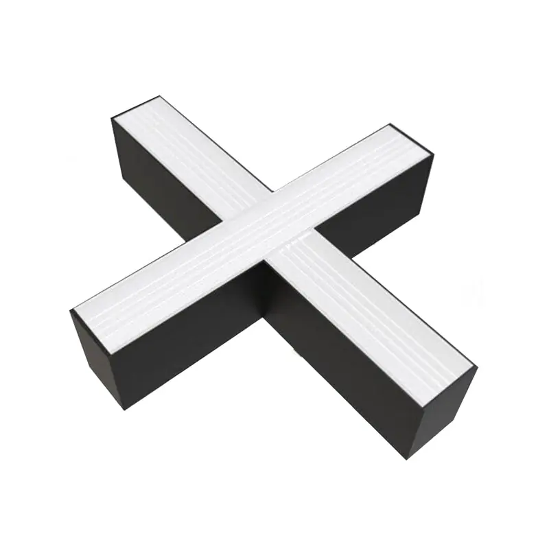 Conector de 15w para iluminação suspensa interconectável em x