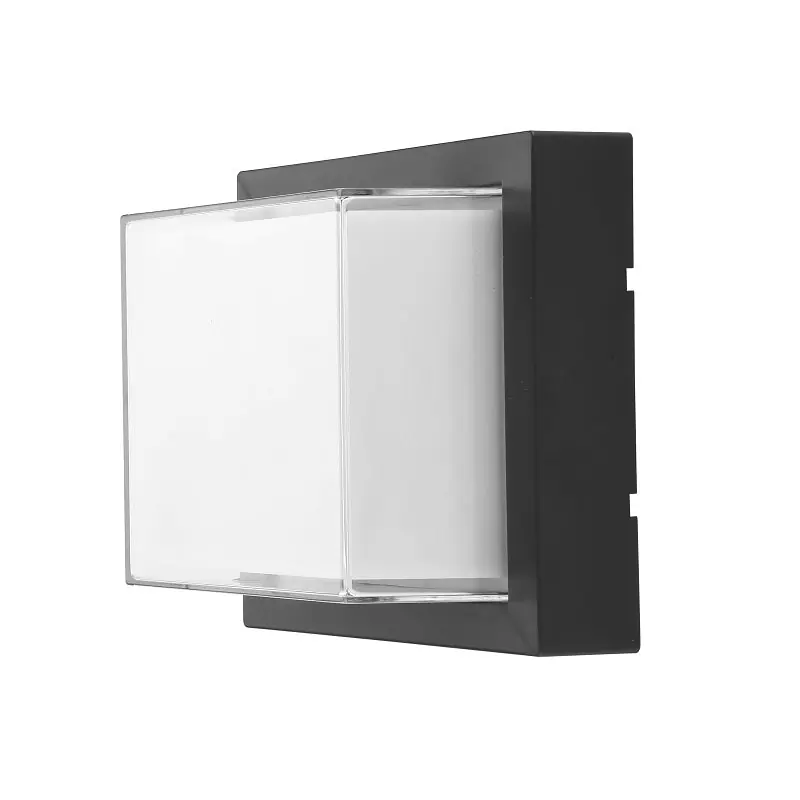 Candeeiro de parede conectado LED quadrado RGBW 12W IP54