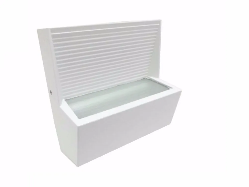 Luz de parede LED 7W IP44 White retangular